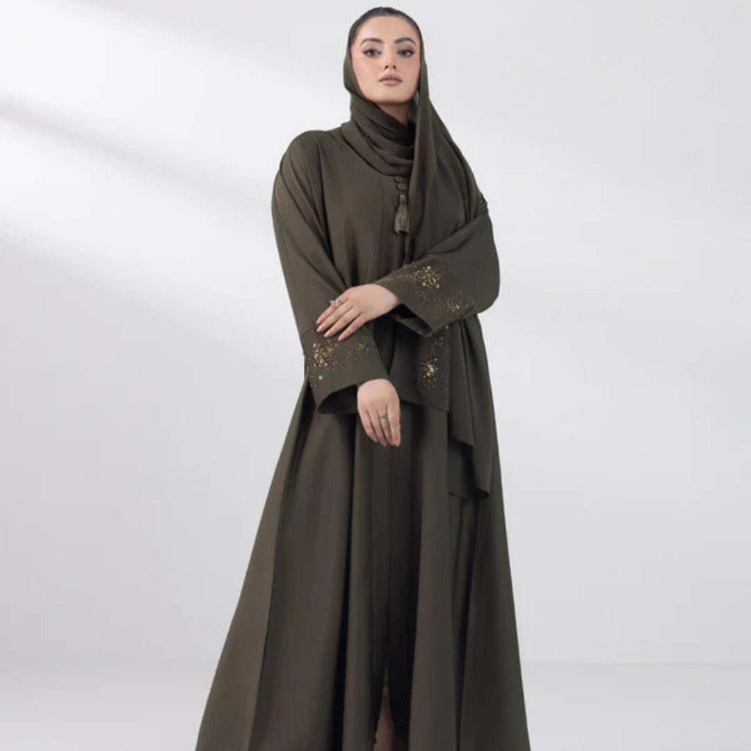 Embellished Abaya Set